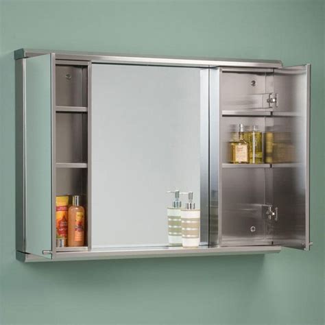 moderno stainless steel medicine cabinet|Modern Stainless Steel Medicine Cabinets You'll Love .